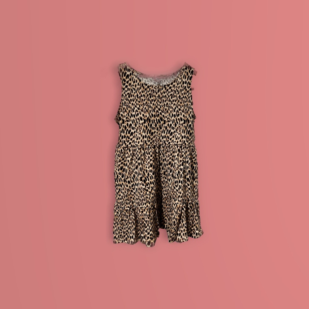 Leopard Print Girls Dress. BRAND NEW!